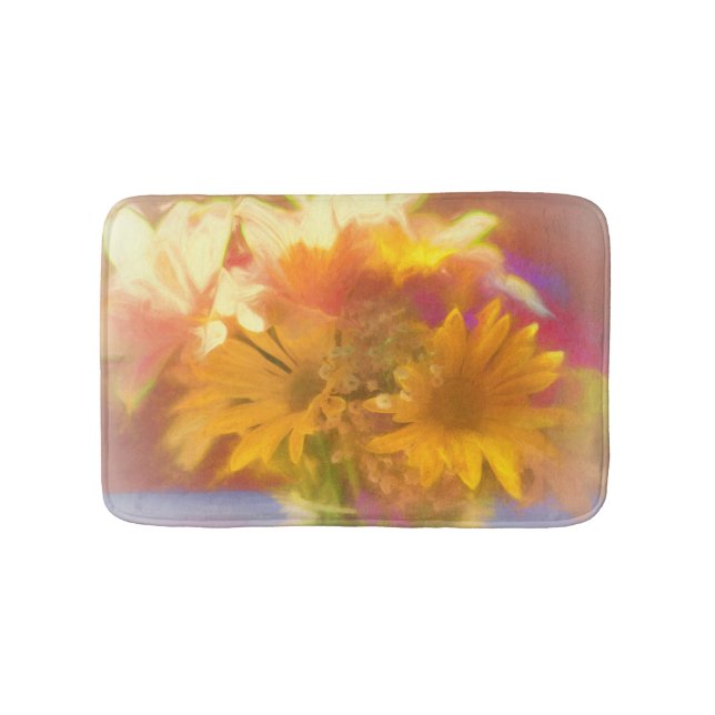 Summer's Bouquet Medium Bath Mat (Front)