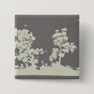 Summer's Day 15 Cm Square Badge