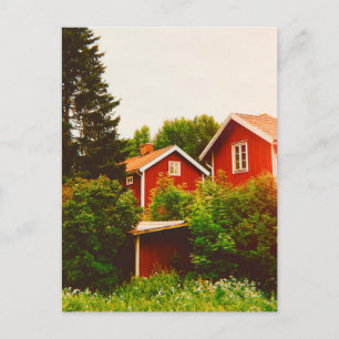 Summer's day in Dalarna Postcard