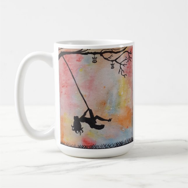 Summers Day Large Classic Mug (Left)