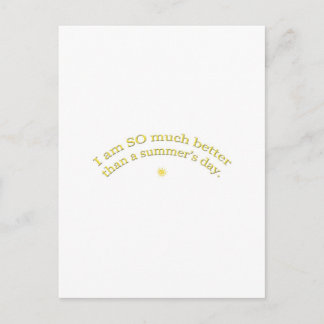 Summer's Day Postcard