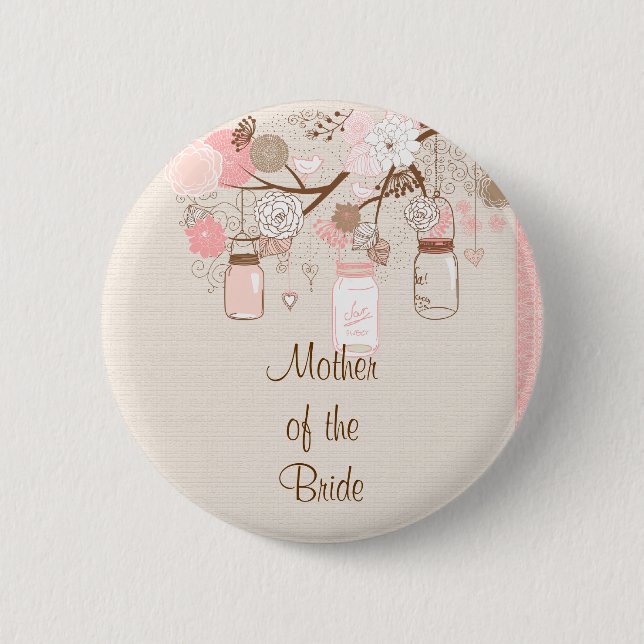 Summer's Dream Bridal Party Pins (Front)