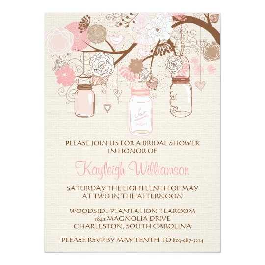 Summer's Dream Bridal Shower Invitation