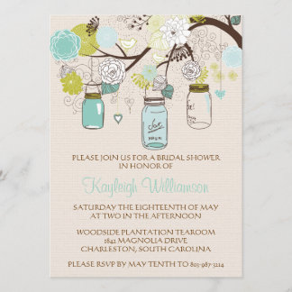 Summer's Dream Bridal Shower Invitation