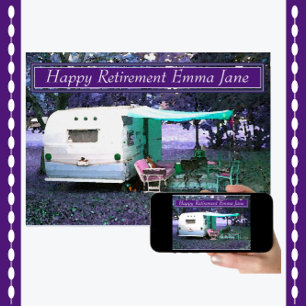 Summer's Dream Vintage Camper Happy Retirement
