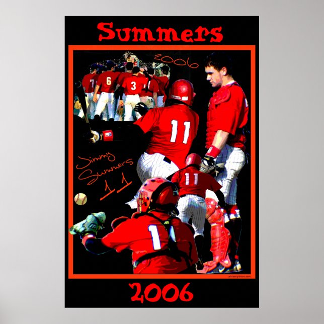 Summers Freshman Baseball Poster (Front)