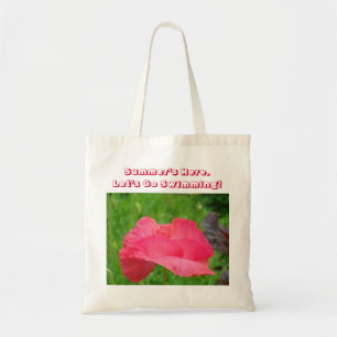 Summer's Here Let's Go Swimming! Beach bag