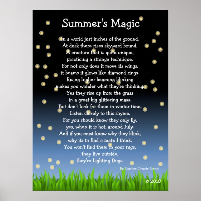 Summer's Magic Poster (Front)