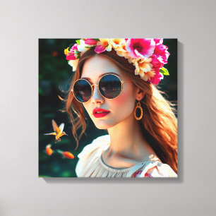 Summer's Radiance Canvas Print