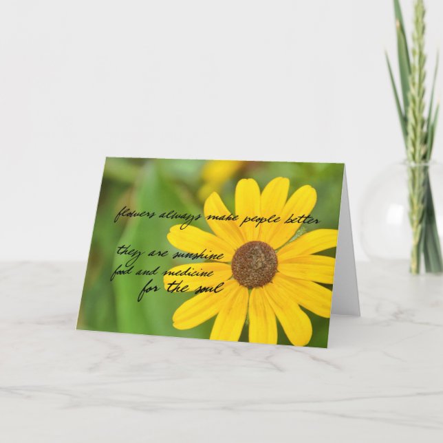 SUMMER'S SMILE Greeting Card (Front)
