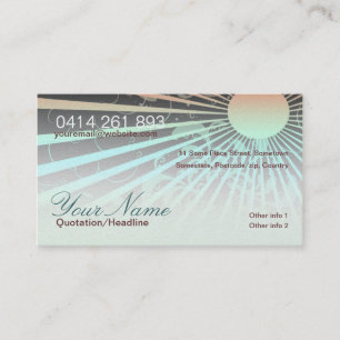 SummerSun Business Card