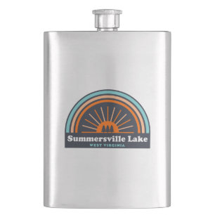 Summersville Lake in beautiful  West Virginia is n Hip Flask