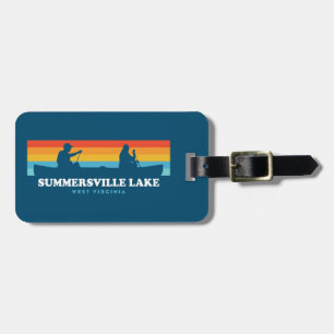 Summersville Lake West Virginia Canoe Luggage Tag