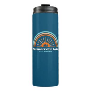 Summersville Lake West Virginia Rainbow Thermal Tumbler