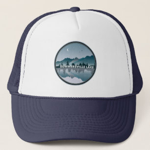 Summersville Lake West Virginia Reflection Trucker Hat