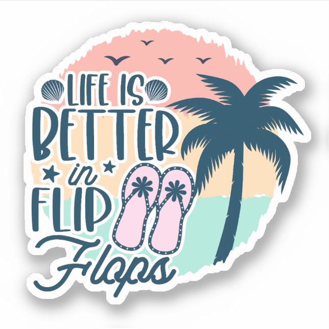 Summertime, beach vibes, vacation quote (Front)
