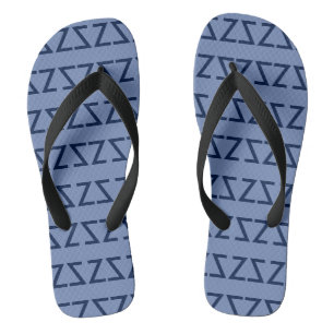 Summertime Blues Flip Flops