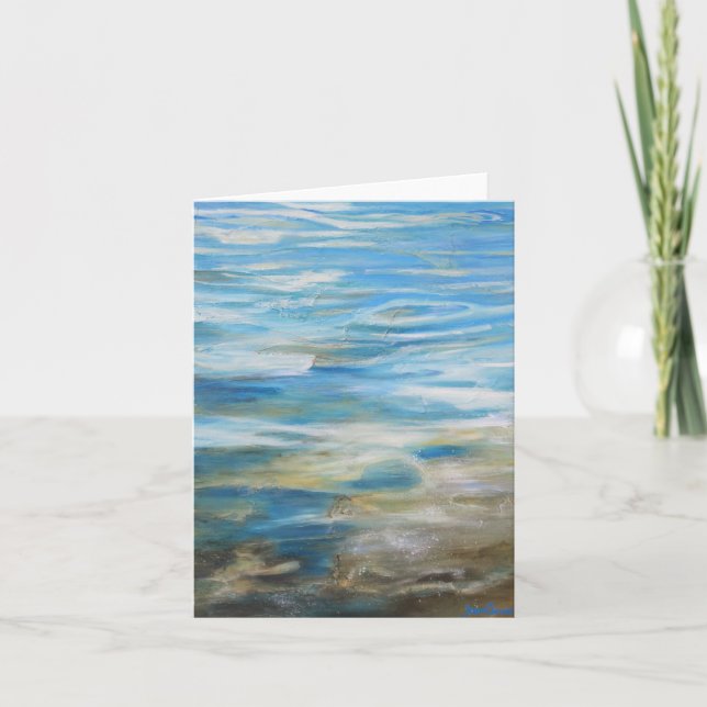 "Summertime Blues" - NoteCard (Front)