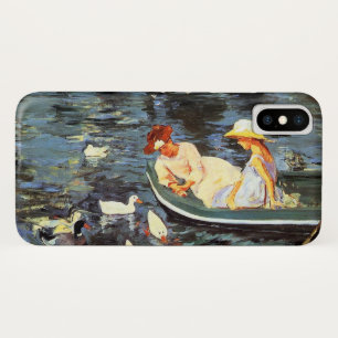 Summertime (by Mary Cassatt) iPhone X Case