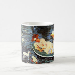 Summertime (by Mary Cassatt) Coffee Mug
