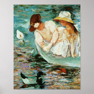 Summertime by Mary Cassatt Poster