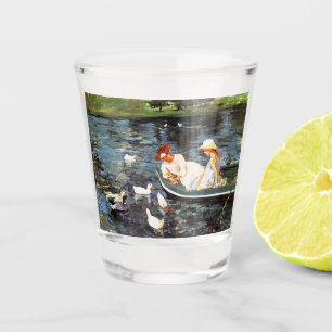 Summertime (by Mary Cassatt) Shot Glass