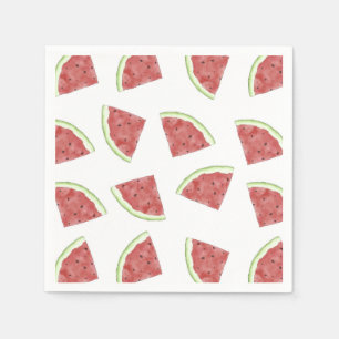 Summertime fruit juicy watermelon pattern napkin