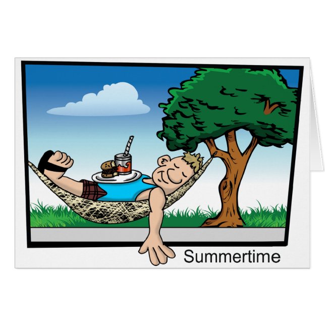 Summertime - Hammock (Front Horizontal)