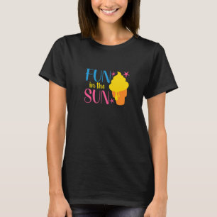 Summertime Ice Cream Fun In The Sun Accessories An T-Shirt