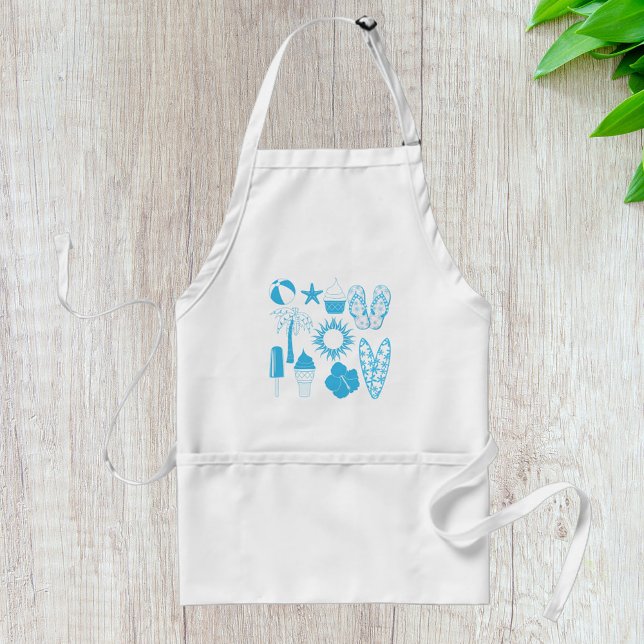 Summertime Icons Standard Apron (Creator Uploaded)