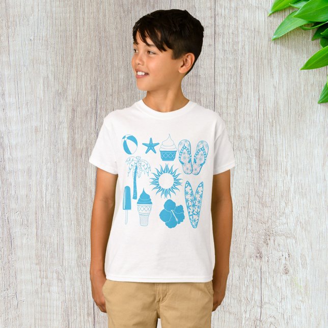 Summertime Icons T-Shirt (Creator Uploaded)