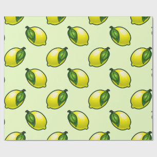 Summertime Lemon Wrapping Paper