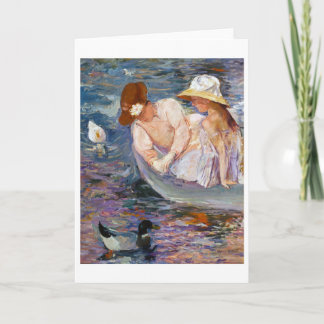 Summertime, Mary Cassatt Card