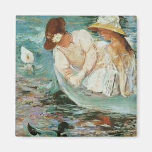 Summertime   Mary Cassatt Magnet