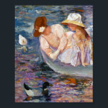 Summertime, Mary Cassatt Poster<br><div class="desc">Mary Stevenson Cassatt (May 22, 1844 – June 14, 1926) was an American painter and printmaker. She was born in Allegheny City, Pennsylvania (now part of Pittsburgh's North Side), but lived much of her adult life in France, where she first befriended Edgar Degas and later exhibited among the Impressionists. Cassatt...</div>