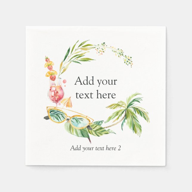 Summertime Napkin (Front)