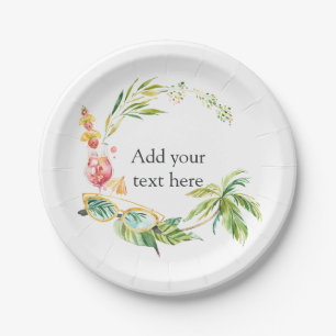 Summertime Paper Plate