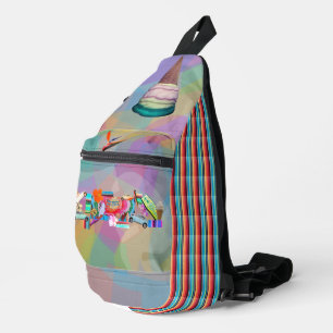 Summertime Print Cut Sew Bag