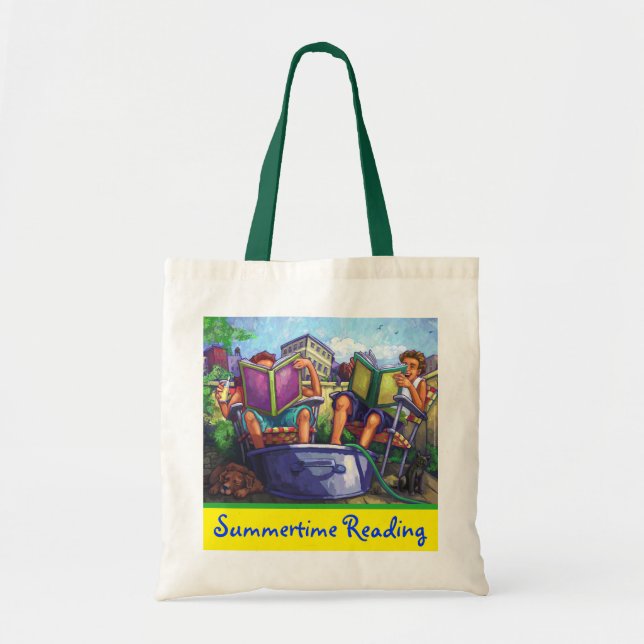 Summertime Reading Book Bag (Front)