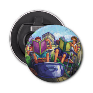 Summertime Reading Bottle Opener