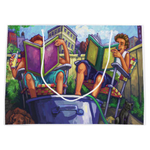 Summertime Reading Large Gift Bag