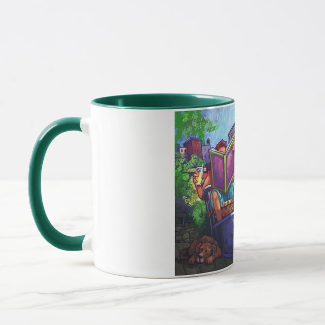 Summertime Reading Mug (Left)