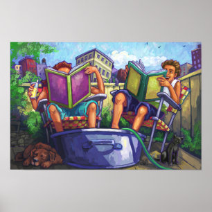 Summertime Reading Poster