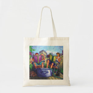 Summertime Reading Tote Bag