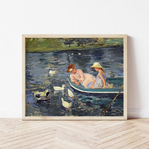 Summertime Two   Mary Cassatt Poster