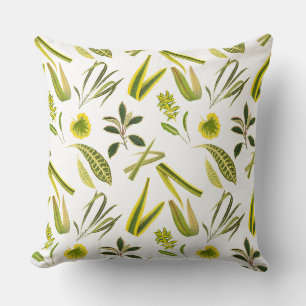 Summertime Vintage Floral Cushion