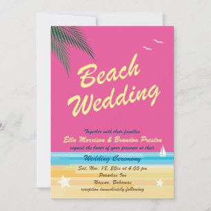 Summertime Wedding Invitation