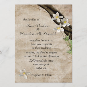 Summertime Wedding Invitations