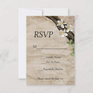 Summertime Wedding RSVP