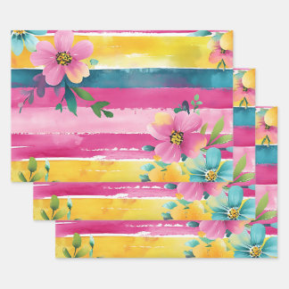 Summertime Wrapping Paper Sheet